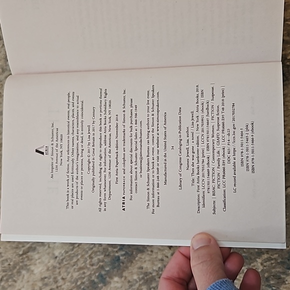 1/$7 or 2/$10 Then she was gone: A novel. By Lisa Jewell. Paperback - Picture 4 of 7